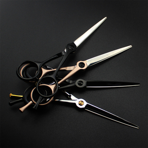 2020 professionnel <span class=keywords><strong>Noir</strong></span>/Or/Argent <span class=keywords><strong>Coupe</strong></span> <span class=keywords><strong>De</strong></span> <span class=keywords><strong>Cheveux</strong></span> Ciseaux <span class=keywords><strong>De</strong></span> Coiffeur Ensemble - Product Image 5