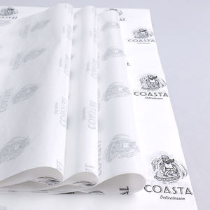 Hot Sale <span class=keywords><strong>News</strong></span> Style Burger Cozido Food Grade Reciclado Graxa Prova Sanduíche Branco Normal Laminado Food Embrulho Embalagem De Papel - Product Image 4