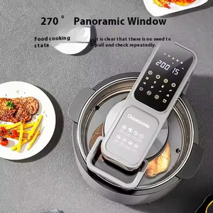 เครื่องทอดเฟรนช์ฟรายเตาอบอเนกประสงค์แบบหมุนอัตโนมัติเครื่องทอดไร้น้ำมันขนาดใหญ่8L - Product Image 6