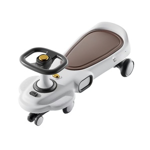 Voiture à bascule électrique en plastique et caoutchouc à quatre roues, jouet Twister, idée cadeau d'anniversaire pour enfants de 0 à 6 mois, directement de l'usine - Product Image 1