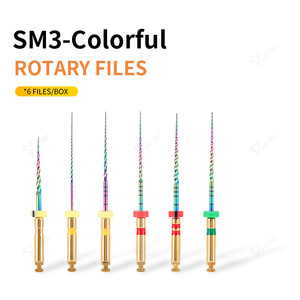 Kênh gốc Nha khoa Nhiệt kích hoạt tập tin cầu vồng Niken Titan máy mở rộng Kim mở NẠO VÉT tập tin nha khoa - Product Image 3