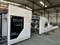 Machine à plastifier la flûte automatique avancée à 5 plis pour la fabrication de carton ondulé Machine à plastifier la flûte à grande vitesse