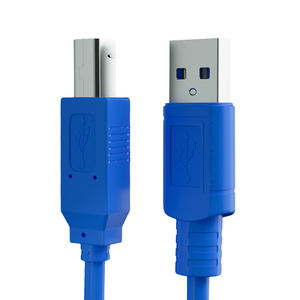 Câble USB 2.0 PVC mâle B mâle 3.5mm 1m/1.5m/3m/10m Longueur de câble Vente en gros Imprimante Scanner Tresse Métal Ordinateur Câble de charge - Product Image 2