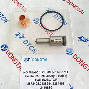 NO.109(4-5B) Buse P4384025 P2894920(10 Trous) pour Injecteur 2872405 2488244 2264458 2419680 - Product Image 3
