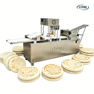 Máquina Automática para Hacer Empanadas de Gran Capacidad con Motor y 220V, 4 Juegos de Cortadores Personalizados para Uso en Restaurantes y Fábricas - Product Image 1
