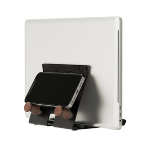 <span class=keywords><strong>Fixation</strong></span> magnétique ergonomique <span class=keywords><strong>portable</strong></span> en bois support de téléphone <span class=keywords><strong>portable</strong></span> support pour <span class=keywords><strong>ordinateur</strong></span> <span class=keywords><strong>portable</strong></span> pour espace de stockage stable bureau approprié - Product Image 2
