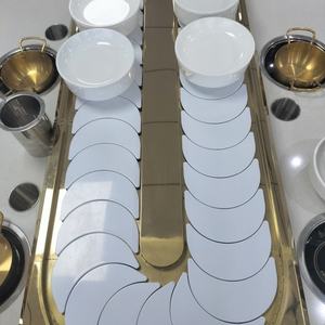 Automatische Transportmachine Voor Sushi Draaiapparatuur Roterende Kleine Hete Pot Transportband Aangepast Sushi Transportbandsysteem - Product Image 5