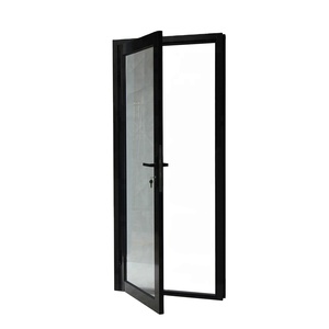 Sound Proof Office Entrance Glass Dutch <strong>Door</strong> Aluminium Metal Glass Double Entry <strong>Doors</strong> From China