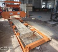 Meilleures ventes Scierie à ruban hydraulique portable à essence Machines à scier le bois
