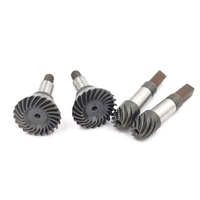 Traitement de durcissement par nitruration en métal personnalisé 4140 C45 5mm engrenages coniques à 45 degrés pour outils de jardinage et mécanisme de levage
