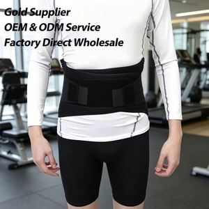 Faja de Soporte Lumbar Transpirable, Cinturón de Soporte para la Espalda Ajustable, Cinturón de Entrenamiento para Adelgazar la Cintura - Product Image 1