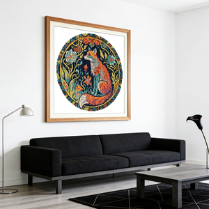 Patrones de Animales Impresos en HD <span class=keywords><strong>para</strong></span> <span class=keywords><strong>Punto</strong></span> de <span class=keywords><strong>Cruz</strong></span>, Decoración del Hogar, Kits de Bordado a Mano, Manualidades, <span class=keywords><strong>Tela</strong></span> Aida Estampada y Contada de 11/14/16CT - Product Image 3