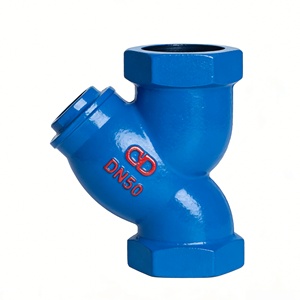 Filtro en Y Roscado PN16, Filtro en Y de Hierro Dúctil NPT/BSPT para Tuberías de Agua, Plomería, HVAC, Filtración Industrial - Product Image 4