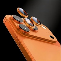 Protection d'objectif en verre trempé HD haute transparence anti-rayures pour caméra arrière iPhone 16 17 Pro Max