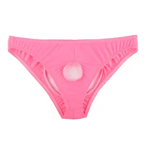 Новый стиль, дизайнерские мужские сексуальные трусы для геев, горячее Открытое сексуальное мужское нижнее белье, прозрачные сексуальные трусы для молодых мужчин - Product Image 1