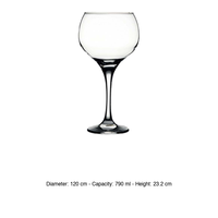 Verre à Gin Tonic Cubata Ambassador 79 cl H 23,2 cm Ø 12 cm Pasabahce