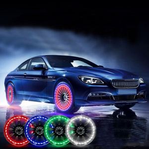 Valve de pneu de voiture, multicolores, RGB, 2 pièces, éclairage led, pour roue de vélo, sourcils avec 12v-24v - Product Image 2
