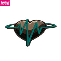 Patch souvenir 3D personnalisé avec armoiries familiales, thermocollant, tissé, broderie douce personnalisée, logo, patchs brodés sportifs, broderie feutre et fil