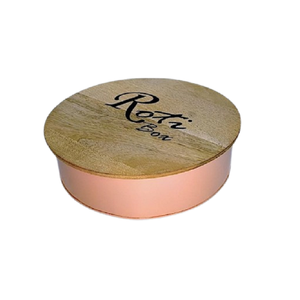 Iron Galvanized Sheet <b>Bread</b> <b>Bin</b> Tin Canister For Home Kitchen Pich Colour Bamboo Lid Beige Boxed Butter Tea Coffee Sugar - Product Image 1