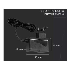 CV trasformatore di alimentazione con presa di casa presa AC220V a DC 12V 1.5A 18W colore nero SKU-3237-illuminazione/ - Product Image 4