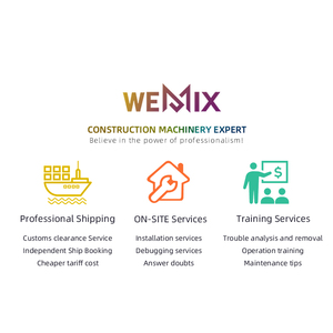 สถานีผสมคอนกรีตขนาดเล็กพร้อมผสม HZS60ผสมมือสองโรงงานแบทช์ M3คอนกรีตมือสอง - Product Image 2