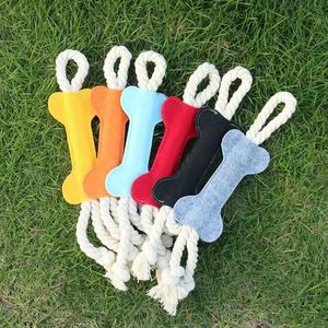 Juguete Masticable Personalizado para Perros, Juguete de Cuerda con Forma de Hueso para Perros, Juguete con Nudos para Limpiar los Dientes de las Mascotas, Herramientas Interactivas para Limpiar los Dientes de los Perros, Juguete de Entrenamiento para Mascotas - Product Image 3