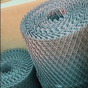 Malla de alambre de acero galvanizado para pared, rollo de malla de estuco para enlucido de hormigón, ladrillos, construcción, hierro, malla de bajo contenido de carbono - Product Image 1
