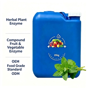 Enzyme liquide de <span class=keywords><strong>menthe</strong></span> <span class=keywords><strong>poivrée</strong></span> fermentée de qualité alimentaire, emballage en fût de 25 kg, matière première de supplément vitaminique et à base de plantes de haute pureté - Product Image 1