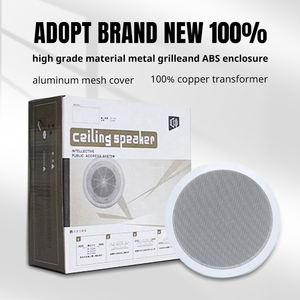 104 Nhà Máy Nóng Bán Loa Trần 6 Inch 10W Âm Thanh Chuyên Nghiệp Hệ Thống Loa Trần Cho Thương Mại Các Tòa Nhà - Product Image 6