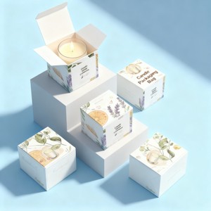 Tùy Chỉnh Thiết Kế Thanh Lịch Hộp Các Tông Có Thể Tái Chế Hương Liệu Nguồn Cung Cấp Hộp Quà Tặng Sinh Thái Thân Thiện Với Nến Lưu Trữ Hộp Giấy - Product Image 6