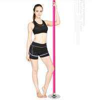 Barre de danse portable rose amovible