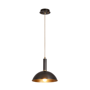 Lámpara Colgante E27 de Cobre Dorado, Lámparas Colgantes de Cobre para Isla de Cocina, Lámpara Colgante de Techo Estilo Rústico para Pasillo, Comedor - Product Image 3