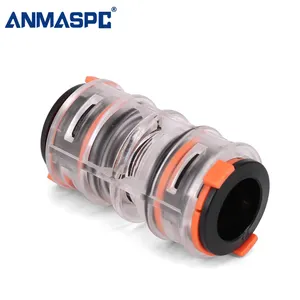 ANMASPC Straight Microduct Connector Optical MicroDuct Connector Coupler Push Fit/micro-duct straight fitting