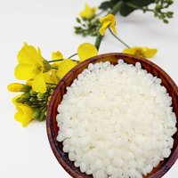 Mélange de cire de colza 100 % naturelle pour bougies en forme de pilier, bougies moulées et fondants parfumés