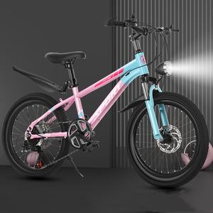 Chine 18 <span class=keywords><strong>20</strong></span> 22 <span class=keywords><strong>pouces</strong></span> enfants <span class=keywords><strong>VTT</strong></span> en alliage de magnésium vitesse double frein à disque Absorption des chocs fourche avant enfants vélo âge 8-15 - Product Image 5