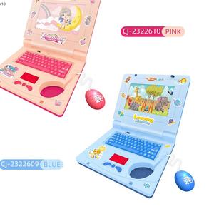 赤ちゃん用プラスチックスマートおもちゃバッテリー操作読書英語学習機ラップトップ子供用パソコン - Product Image 5