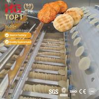Ligne de production de chips de riz entièrement automatique en acier inoxydable, solution clé en main pour usine, capacité personnalisée, grande échelle, pour snacks.