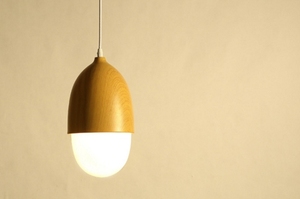 Đèn LED Treo Bằng Gỗ Bán Chạy Với Bóng Kính Màu Trắng Cho Phòng Bếp Đèn Treo Trang Trí Phòng Ngủ - Product Image 6