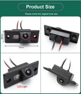 Caméra <span class=keywords><strong>de</strong></span> <span class=keywords><strong>recul</strong></span> GreenYi AHD 1080P pour VW Volkswagen Santana Polo Tiguan Touareg Passat B4 B5 Skoda Fabia éclairage <span class=keywords><strong>de</strong></span> <span class=keywords><strong>plaque</strong></span> d'immatriculation - Product Image 3