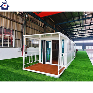 บ้านภาชนะหอพักชั่วคราวแบบพับได้ติดตั้งได้อย่างรวดเร็วสำเร็จรูป - Product Image 5