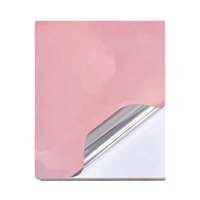 Feuilles d'autocollants en vinyle imprimables or rose compatibles avec les imprimantes jet d'encre/laser A4 8,5*11 pouces, papier autocollant imperméable à séchage rapide