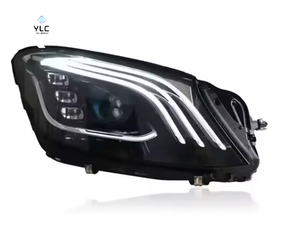 Faro Anteriore YLC per <span class=keywords><strong>Mercedes</strong></span> BENZ Classe S W222, Fari a LED 2014-2017 con Proiettore e DRL - Product Image 5