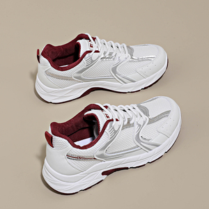 Sneakers sportive in Mesh <span class=keywords><strong>da</strong></span> <span class=keywords><strong>donna</strong></span> <span class=keywords><strong>scarpe</strong></span> <span class=keywords><strong>da</strong></span> <span class=keywords><strong>basket</strong></span> e <span class=keywords><strong>da</strong></span> passeggio traspiranti con chiusura stringata illuminate e ammortizzate - Product Image 3
