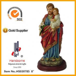 5 pouces San Christopher Personnalisé décoration de la maison Christ statue En Résine En <span class=keywords><strong>Gros</strong></span> - Product Image 5