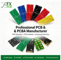 Componentes de PCB de Aluminio para Banco de Energía con Procesamiento de Señales Multicapa para Ensamblaje SMT, Amplificador de Audio, Certificado ISO 9001, PCBA