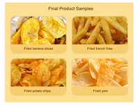 Nouvelle machine commerciale entièrement automatique en acier inoxydable pour la transformation des légumes/fruits/noix/maïs en frites surgelées
