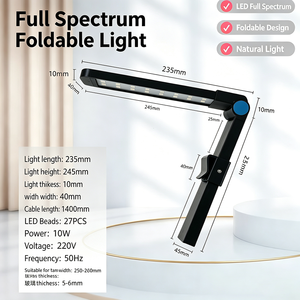 ไฟ LED สำหรับตู้ปลาแบบ Full-Spectrum - โคมไฟหนีบปรับได้เพิ่มความสดใสของสี - Product Image 6