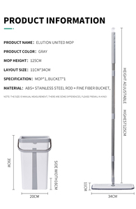 EU 2024 New <b>Model</b> 360 <b>Magic</b> Rotating Cleaning Mops with Bucket for Home Floor Cleaning - Product Image 4