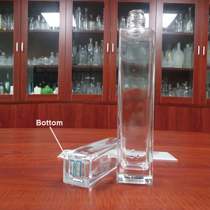 Huile d'olive givrée blanche carrée claire et vide <span class=keywords><strong>25cl</strong></span> bouteilles en <span class=keywords><strong>verre</strong></span> 250 ML d'huile - Product Image 5