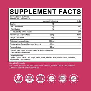 Private label estratto di <span class=keywords><strong>Echinacea</strong></span> chinacea gummies integratore a base di erbe chinacea gummies - Product Image 3